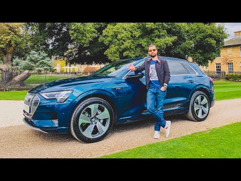 NEW Audi E-Tron SUV First Drive Review - Audi's First Electric 4X4