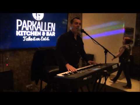 Petrecere Edmonton: Daniela Gyorfi, Cristian Rizescu, Stelian Petcu, Cornel Oprea si Nelu Defta