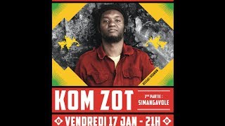 KOM ZOT annonce concert PALAXA 17/01/2014