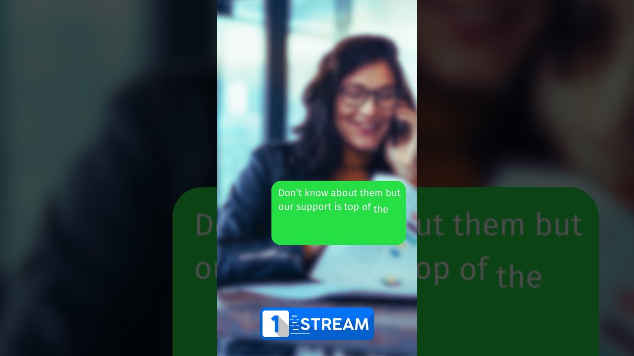 Working with 1-Stream