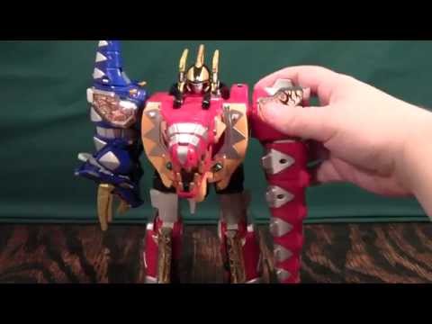 Power Rangers Dino Thunder Thundersaurus Megazord Review (Abaranger DX AbarenOh)