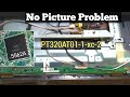 32 Led Tv No Picture Problem Backlight Ok PT320AT01 1 XC 2 Penel Repair