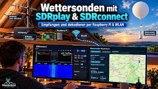 Wettersonden empfangen mit SDRplay & SDRconnect per WLAN - wichtige Einstellunge