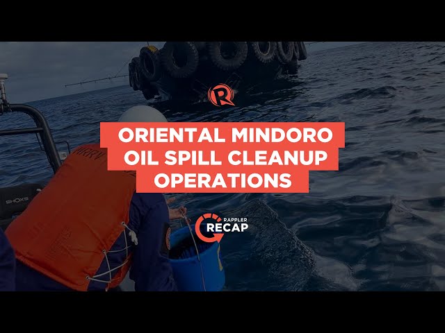 HIGHLIGHTS: Authorities race to contain Oriental Mindoro oil spill