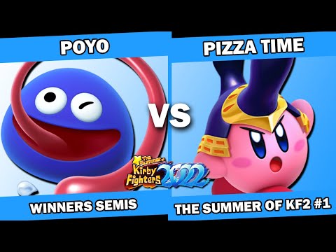 Poyo (Gooey) vs PIZZA TIME (Staff/Beetle/Archer) Kirby Fighters 2 Tournament Summer of KF2022 Week 1