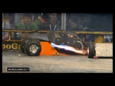 RoboGames 2017 - Crash 'n Burn - Round 3 vs Boris Badenov