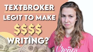 I Tested If Textbroker Is A Legitimate Way to Earn $$ Writing | My BRUTAL Textbroker Review