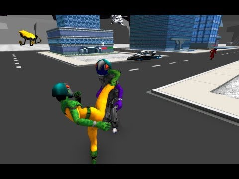 New Space Spider Boy Future Fights | Flying Spider Boy Crime City Rescue | Android GamePlay