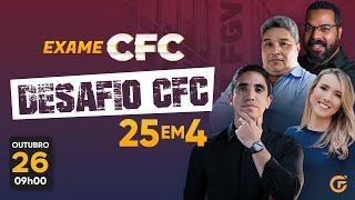 DESAFIO EXAME CFC 25 EM 4 | 25 TEMAS QUE CAIRÃO NA SUA PROVA EM 4 HORAS