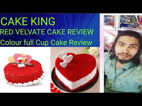 RED VELVATE CAKE And COLOURFUL CUP REVIEW,Cake King Saket vihar more Anisabad Patna2