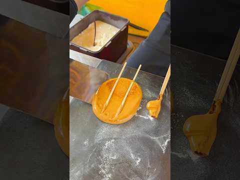 長い歴史を持つダルゴナ屋台 #japanesefood