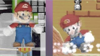 地形に弱い巨大マリオクリップ集