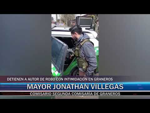 🚨👮 OS-9 DE O’HIGGINS DETIENE A AUTOR DE ROBO CON INTIMIDACIÓN EN GRANEROS