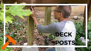 How To Replace Rotten Deck Supports (the easy way!)