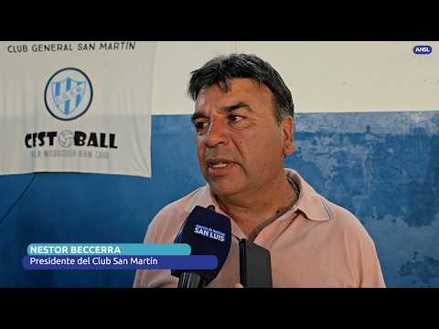 El Club San Martín de Villa Mercedes inauguró el piso flotante en su polideportivo