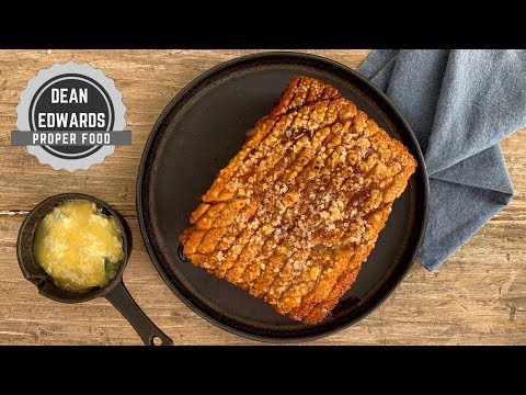 Slow Roasted Pork Belly With Perfect Crispy Crackling