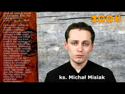 Father Michał Misiak on his priesthood