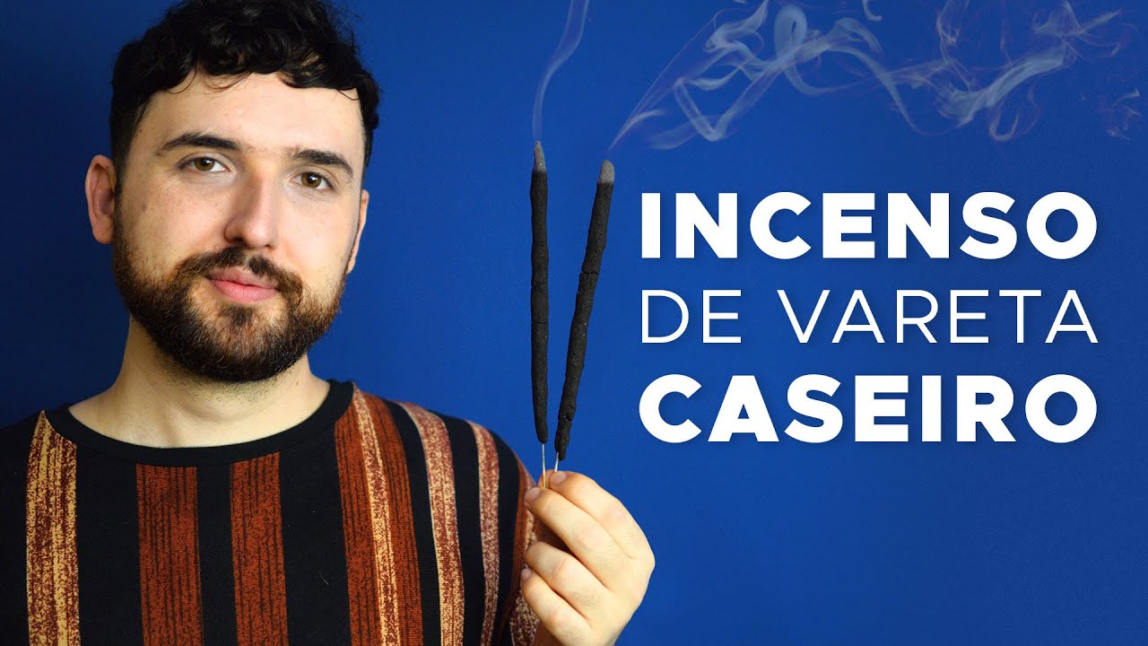 COMO FAZER INCENSO DE VARETA CASEIRO | Só 3 Ingredientes