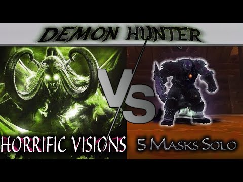 Orgrimmar Horrific Visions 5 Mask SOLO Run as Demon Hunter w/ Tips