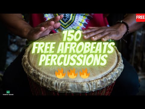 FREE AFROBEAT DRUMKIT DOWNLOAD 2022 - 150 AFROBEAT PERCUSSION ONE SHOTS