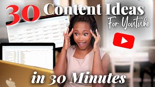 The Ultimate Viral Content Idea Generator (30 Ideas in 30 Minutes)