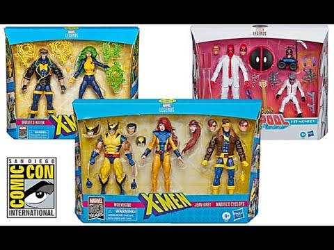 SDCC2019 Reveals/Thoughts: Marvel Legends X-Men Packs (Wolverine, Jean Grey, Cyclops, Havok)