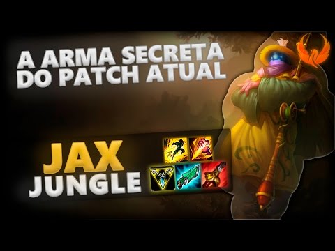 A ARMA SECRETA DO PATCH ATUAL! JAX JUNGLE GAMEPLAY [PT-BR]
