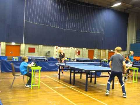 Amalie spiller pointstævne mod David fra Virum 2015