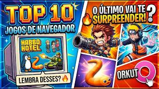 OS 10 MELHORES JOGOS DE NAVEGADOR QUE MARCARAM ÉPOCA! (Habbo, DDTank, Transformice) 🥹