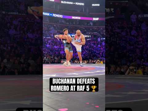 Stephen Buchanan defeated Yoel Romero at Real Freestyle Wrestling 5 #RAF5 🏆