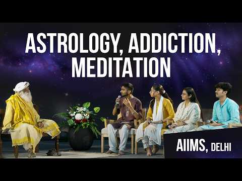 AIIMS Medical Students Explore Mind, Meditation, Astrology & More with Sadhguru