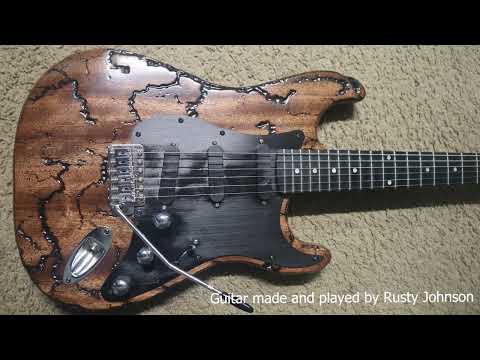 Fractal Burn Guitars ST Style 2022 - video included image 8