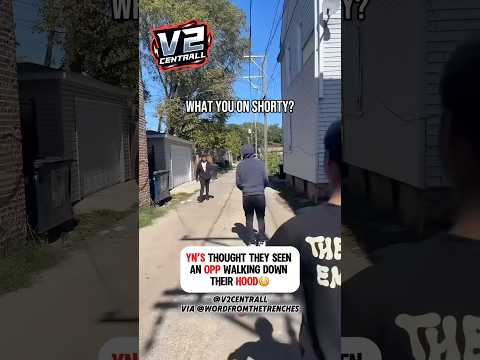 YNs dachten, sie hätten eine Chance in ihrer Gegend gesehen😳 #chiraq #drill