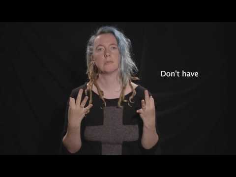 How to Sign Earmark in Auslan