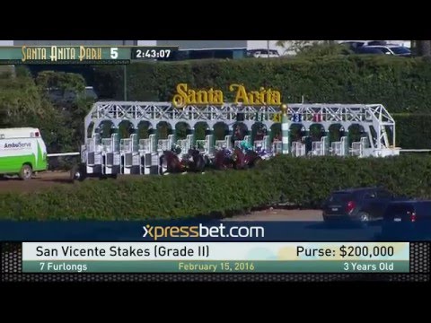 San Vicente Stakes (Gr. II) - Monday, February 15, 2016 HD