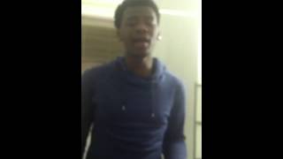 Me singing the national anthem