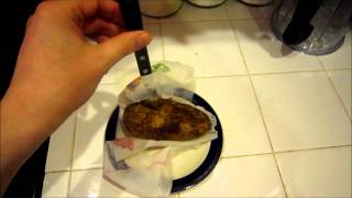 Easy way to cook a potato (microwave)