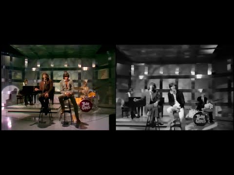 The Bee Gees - I Started A Joke/First Of May (US and UK TV versions, 1969)