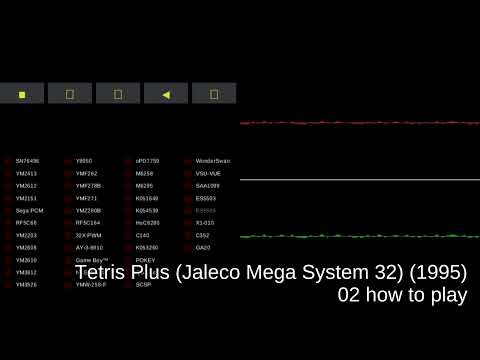 Tetris Plus (Jaleco Mega System 32) - track 02 how to play