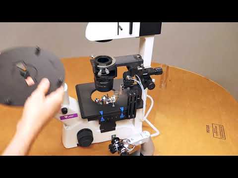 Tritech Research MINJ-1000 Microinjection System:  Installing the MMO-4 Joystick Micromanipulator