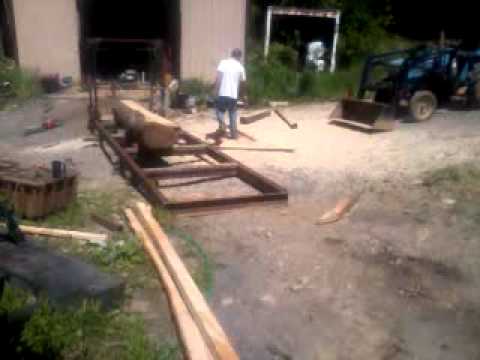 Home made swing Blade sawmill