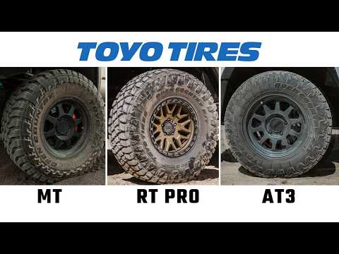 Toyo AT3 vs RT Pro vs MT — which Toyo Open Country tire is actually RIGHT for your rig?