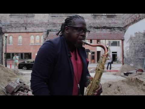 Ezra Brown Playing JAVA Signature EB-1 Tenor Saxophone