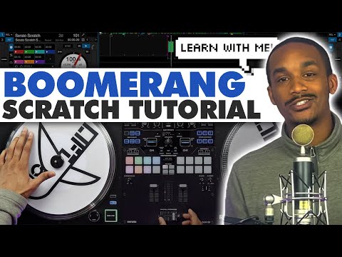 Learn the Boomerang Scratch With Me | How to Practice (Part 1)