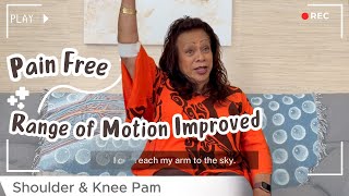 Patient gained her mobility back in her shoulders & knees without drugs or surgery!