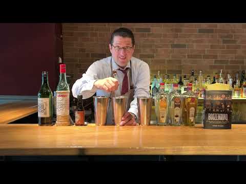 Der MARTINEZ Cocktail nach BOOZEHOUND Art - Hälfte Hälfte ist klar - aber Old Tom Gin oder Genever?