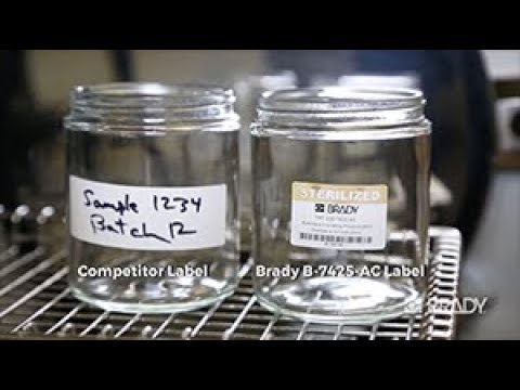 Brady B-7425 AC Sterilization Indicating Labels