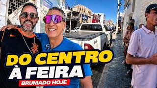 DO CENTRO À FEIRA LIVRE DE BRUMADO | Veja o Movimento e as Obras da Cidade