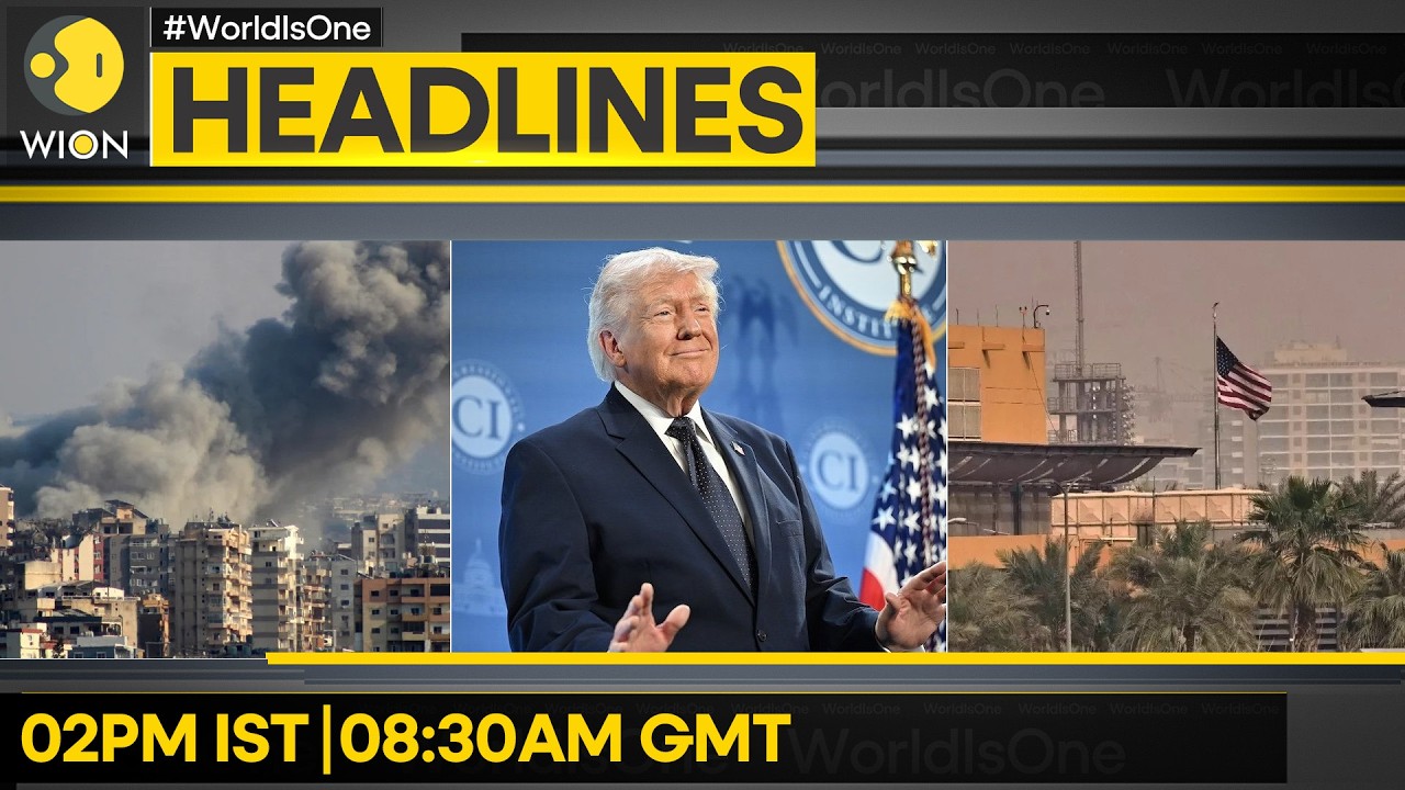 Lebanon: 350 Killed In Israeli Attacks | US Embassy In Baghdad Attacked | Headlines