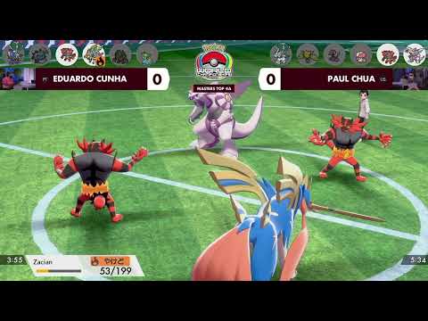 ポケモンWCS2022 - EDUARDO CUNHA選手 vs PAUL CHUA選手【ポケモンワールドチャンピオンシップス2022 ゲーム部門 マスターリーグ】